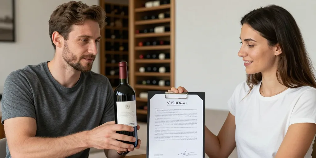 vendre du vin entre particulier